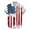 1-White, variant on Mens Independence Day Shirts July 4th USA 250th Anniversary Printed Button down Short Sleeve Shirt Summer Thin Cozy Breathable Patriots Casual Top 1-White XXXXL