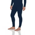 thumbnail image 2 of Body Glove Fleece Lined Thermal Leggings for Men - Winter Long Johns Base Layer Performance Underwear - Mens Insulated Bottom, Navy/XL, 2 of 6
