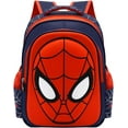 thumbnail image 1 of Toddler School Backpack 3D Comic Schoolbag Waterproof Lightweight Backpack for Elementary Student Schoolbag Kids,Navy, 1 of 5
