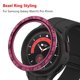 thumbnail image 5 of Anillo De Reloj Anillo de inserción de bisel de metal con escala para Samsung Galaxy Watch5 Pro 45 mm (rojo vino), 5 of 9