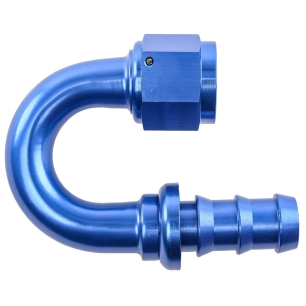 JEGS 100083 180 Degree PushLoc Hose End