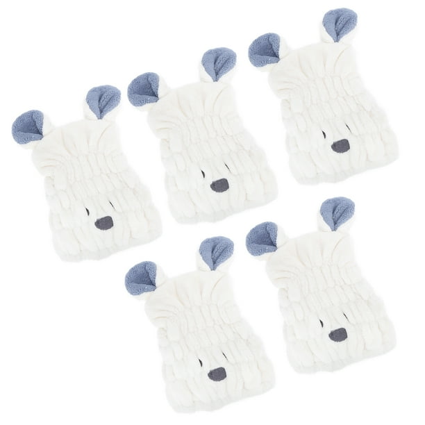 Gorro De Baño Para El Cabello, Toalla Para Secar El Cabello De Tela Espesante, Para Niños