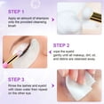 thumbnail image 6 of Aliver Eyelash Shampoo 50ml + Wand + Brush Eyelash Cleanser Lash Extensions Wash Lash Wash Eyelash Enhancer Mascara, Lash Bath Lash Cleaner 1.7 oz Purple, 6 of 10