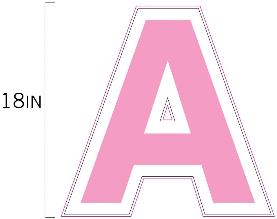 &nbsp;It’S A Girl Pink Yards Sign with Stakes – Each Letter is 18in Tall – Includes Bonus Star, Teddy Bear, and Balloon Signs – Weather-Resistant Signs and Steel Stakes