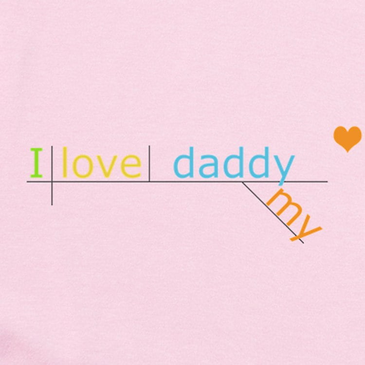 CafePress - I Love My Daddy Baby Onesie Body Suit - Baby Light Bodysuit, Size Newborn - 24 Months