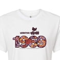 thumbnail image 3 of Woodstock - 1969 - Juniors Cropped Cotton Blend T-Shirt, 3 of 5