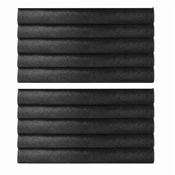 10PCS Thickened Magic Cleaning Cloths for Glass,Microfiber Cleaning Cloth, Microfiber Rag for Window, Cars 20x25cm Black