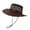 Coffee, variant on HONHUZH Summer Hats Unisex Mesh Foldable Sun Hat Summer Beach Outdoor Fisherman Hat