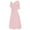 Pink, variant on YANHAIGONG Wedding Guest Dresses for Women Formal with Sleeves, High Waist bridesmaid Casual Dresses Vintage Tea Dress Flared Sleeve Swing Party Dress Prom Gown Cocktail Dress