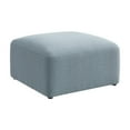 thumbnail image 1 of Assemble Modular Lounge Ottoman in Mist Fabric, 1 of 8