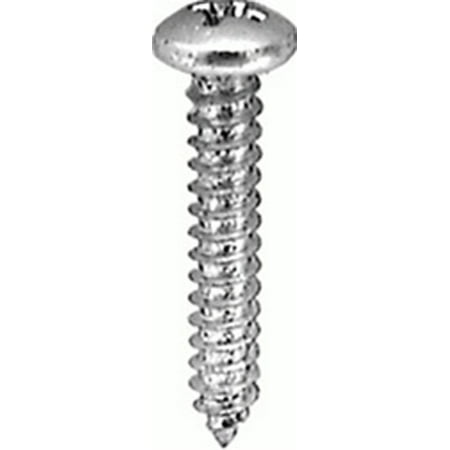 

50 #12 X 3/4 Phillips Pan Head Tap Screw 18-8 Stainless