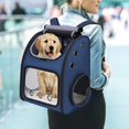 thumbnail image 7 of A Expandable Pet Carrier Backpack for Cats, Dogs and Small Animals, Portable Pet Travel Carrier, Super Ventilated Design, Airline Approved, Ideal for Traveling/Hiking/Camping, 7 of 7