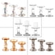 thumbnail image 2 of Juego de portavelas BTGLLAS, candelabro de cristal, soporte de cristal, 2 of 7