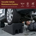 thumbnail image 4 of Pyle Heavy Duty Car Ramp – 20,000 lb Capacity Vehicle Ramp with 5.5" Lift, Anti-Slip Surface & Carry Handle for Trucks, SUVs & RV Maintenance, 4 of 6