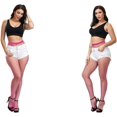 thumbnail image 4 of HAHDAXIA Collants Résille à Motifs Taille Haute pour Femmes, Bretelles, Bas-Collants, Cuisses Hautes, Noir, 4 of 4