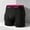 Pink, variant on Boxer Briefs for Men Pocket Sport Long Leg Underwear for Men Slim Print Undershorts