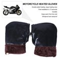thumbnail image 5 of UPGRATOR 1Par Guantes De Manillar Para Motocicleta Negro Protector De Manos En Frío, 5 of 5