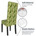 thumbnail image 3 of Art Avocado Pattern Dining Chair Cover Elastic Spandex Slipcovers Washable Parsons Chairs Protectors for Kitchen, 3 of 5