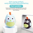 thumbnail image 2 of Búho Wobble Toy Cute Wobbling Melody Owl Toy Exquisito Juguete Educativo Temprano Para Bebés Para El Hogar Niños De 0 A 3 Años De Edad seitruly FN003509-02, 2 of 6