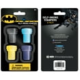 thumbnail image 2 of (6 pack) Warner Bros. Batman Multicolor Plastic Self-Inking Stamper Party Favors, 4 Pieces, 2 of 5