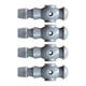 thumbnail image 4 of Figuras de futbolín de 4 piezas para mesa de fútbol, ​​aptas para juegos de fútbol con varillas de 5/8 pulgadas Gris, 4 of 9