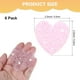 thumbnail image 3 of Uxcell 6-Pack Parches de Corazón de Strass para Planchar 5.5cm Rosa Claro Apliques Adhesivos Brillantes para DIY/Ropa/Zapatos/Bolsas, 3 of 7