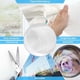 thumbnail image 3 of Malla mosquitera de fibra de vidrio Clear Views, duradera, ignífuga, antiinsectos, antimoscas, para dormitorio, cocina, balcón, flujo de aire suave y prevención eficaz de mosquitos para varias, 3 of 5