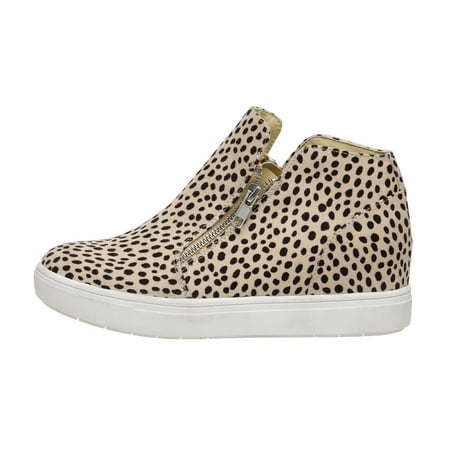 cushionaire women's hart hidden wedge sneaker