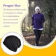 thumbnail image 3 of Greeniant Gorros de invierno, gorros holgados para quimioterapia, gorro grueso, gorro informal de doble capa a prueba de viento, protección para los Ciclismo negro Greeniant OD020519-01B, 3 of 6