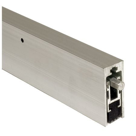 420NHMA-4 Automatic Door Bottom, 48 In, Aluminum