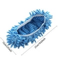 thumbnail image 6 of Dakaela 1 Pack Shoe Cover Duster Mopping Slippers Reusable Microfiber Dust Mops Floor Cleaning Shoes for House Office, 6 of 7