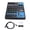Black (EU Plug), variant on BIMZUC DJ Mixer 5 Channels Multifunctional Reverberation Delay Effect Sound Board Console 100-240V US Plug Audio Controller