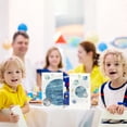 thumbnail image 5 of Belanttega 26Pcs First Trip Around The Sun Space Party Favor Bag with Stickers Solar System Goodie Bags Paper Treat Bag Present Candy Planet Gift Bags Party Supplies for Boy Girl 1st Birthday, 5 of 6