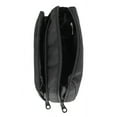 thumbnail image 2 of Daylogic Black Double Zip Organizer Makeup Bag, 2 of 2