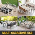 thumbnail image 5 of Spring Botanical Table Cloths for 3 Foot Rectangle Tables, Black Eucalyptus Butterfly Rustic Patio Waterproof Elastic Fitted Tablecloths, Washable Rectangular Table Cover for Camping, 5 of 8
