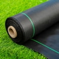 thumbnail image 5 of Weed Barrier Landscape Fabric Heavy Duty, Premium Garden Weed Blocker Fabric for Weed Control, Plastic Ground Cover with Woven Weed Cloth,Durable Landscaping Fabric, 5 of 8