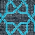 thumbnail image 2 of SAFAVIEH Patio TMF121B Handwoven Spray / Blue Rug, 2 of 3
