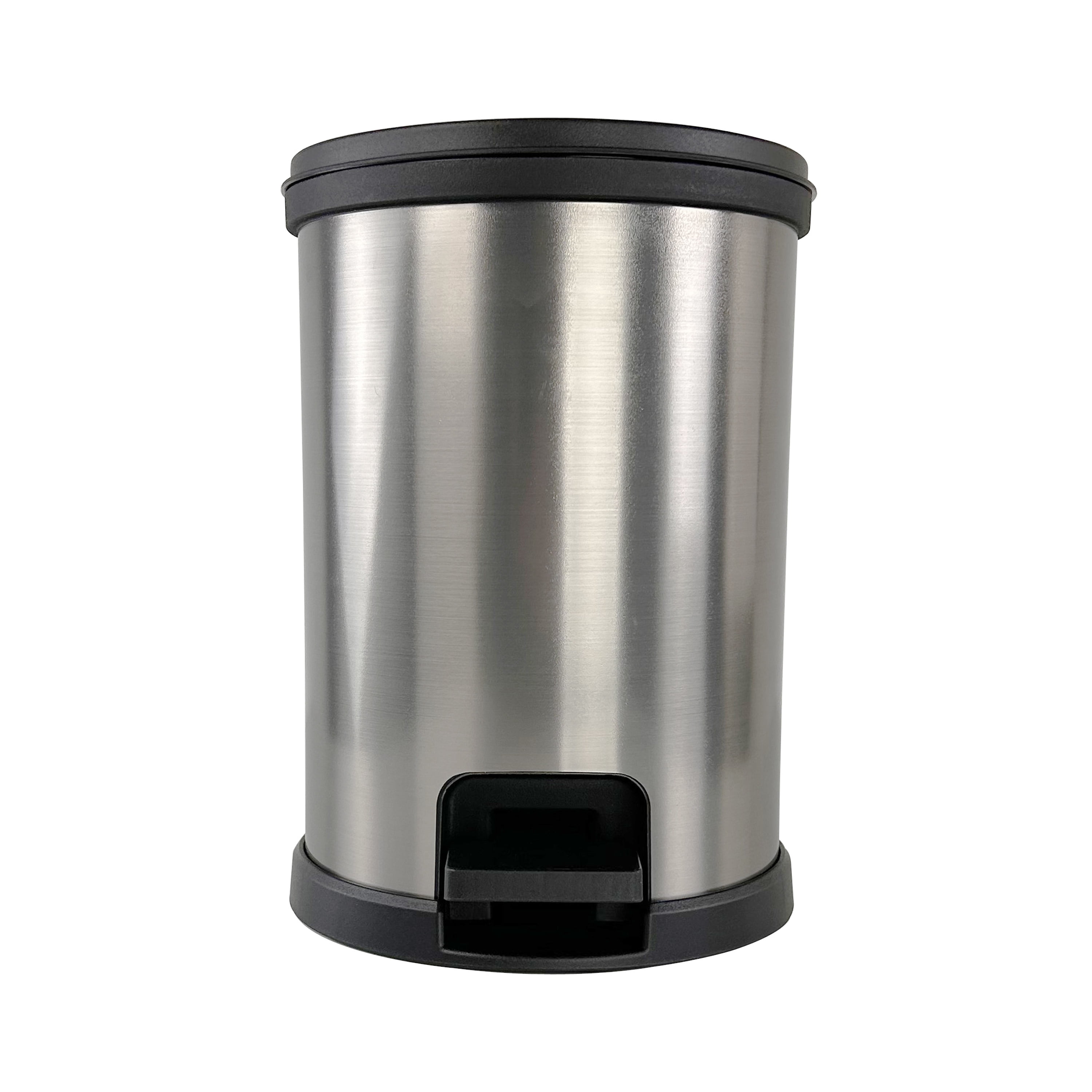 Walmart trash cans stainless steel discount