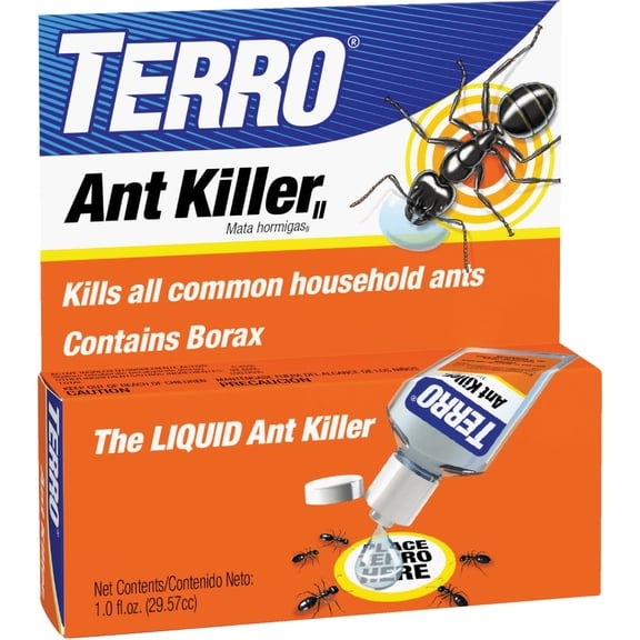 Terro Liquid Ant Killer II - Liquid Ant Bait for Indoor Use - 3 Pack, 1 oz Each