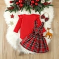 thumbnail image 5 of THJRPQJFD Infant Boy Christmas Outfit Big Girl Christmas My First Christmas Onesie Boy 9 Month Boy Clothes Newborn Onesies Boy White Sweatsuit Boys, Red 0-3 Months, 5 of 9