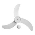 thumbnail image 2 of Electric Fan Blades 18inch Plastic Fan 3 Blades 8mm Center Bearing Thickened Replacement Parts Power Fan Blades, 2 of 10