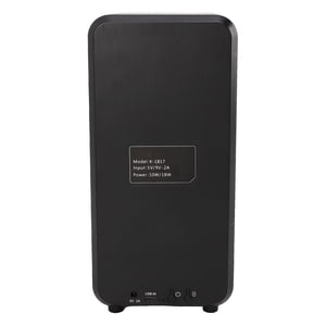 Portatif Mini Réfrigérateur, 9V2A 5V1A Réfrigérateur de refroidissement et de chauffage sans glissade ABS Alliage d'aluminium pour Dortoir