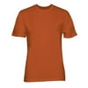 Terramar Men's Drirelease Short Sleeve Crew T-Shirt (Small, Russett)