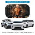thumbnail image 5 of Randy Orton Car Sunshade Umbrella, Front Windshield Sun Shades, Foldable Shield Cover, Keeps Your Vehicle Cool, 52.4x28.7 Inch, 5 of 9