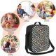 thumbnail image 5 of Fotbe Alphabet Lonchera Bolsa de Almuerzo para Hombres y Mujeres, Lonchera de Gran Capacidad, Bolsa de Almuerzo Reutilizable, Bolsa Térmica Aislante, 5 of 7
