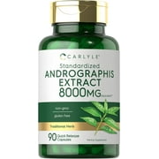 Andrographis Paniculata 8000 mg | 90 Capsules | by Carlyle