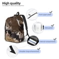 thumbnail image 7 of Wukai Cat Family Paper Reusable Cosmetic bag,Travel Toiletry Organizer Capacity,Waterproof Puzzle Bags, 7 of 7