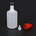 thumbnail image 3 of Uxcell Plastic 50ml/1.7 oz Small Mouth Drop Bottle White/Red, 1 Set, 3 of 6
