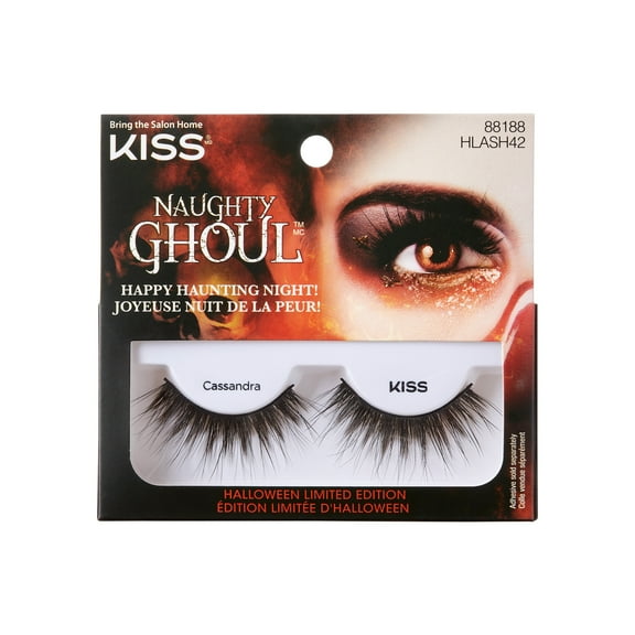 KISS Halloween Limited Edition False Eyelashes, ‘Cassandra’, 1 Pair
