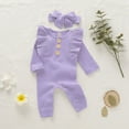 thumbnail image 5 of Actoyo Newborn Infant Baby Girl Romper Bodysuit One-pieces Outfits Clothes 0-18M, 5 of 7